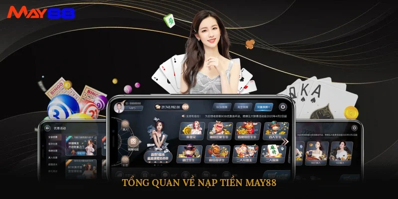 Tổng quan về nạp tiền may88